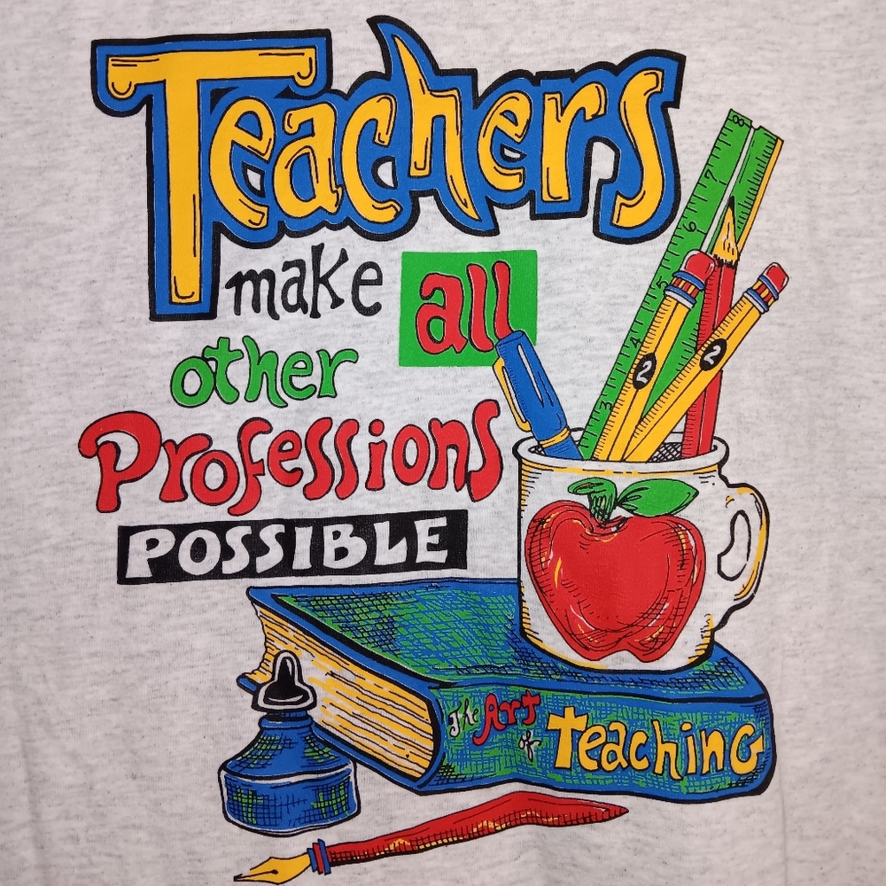 Teachers Make All Other Professions Possible Women's Men's Unisex T-shirt